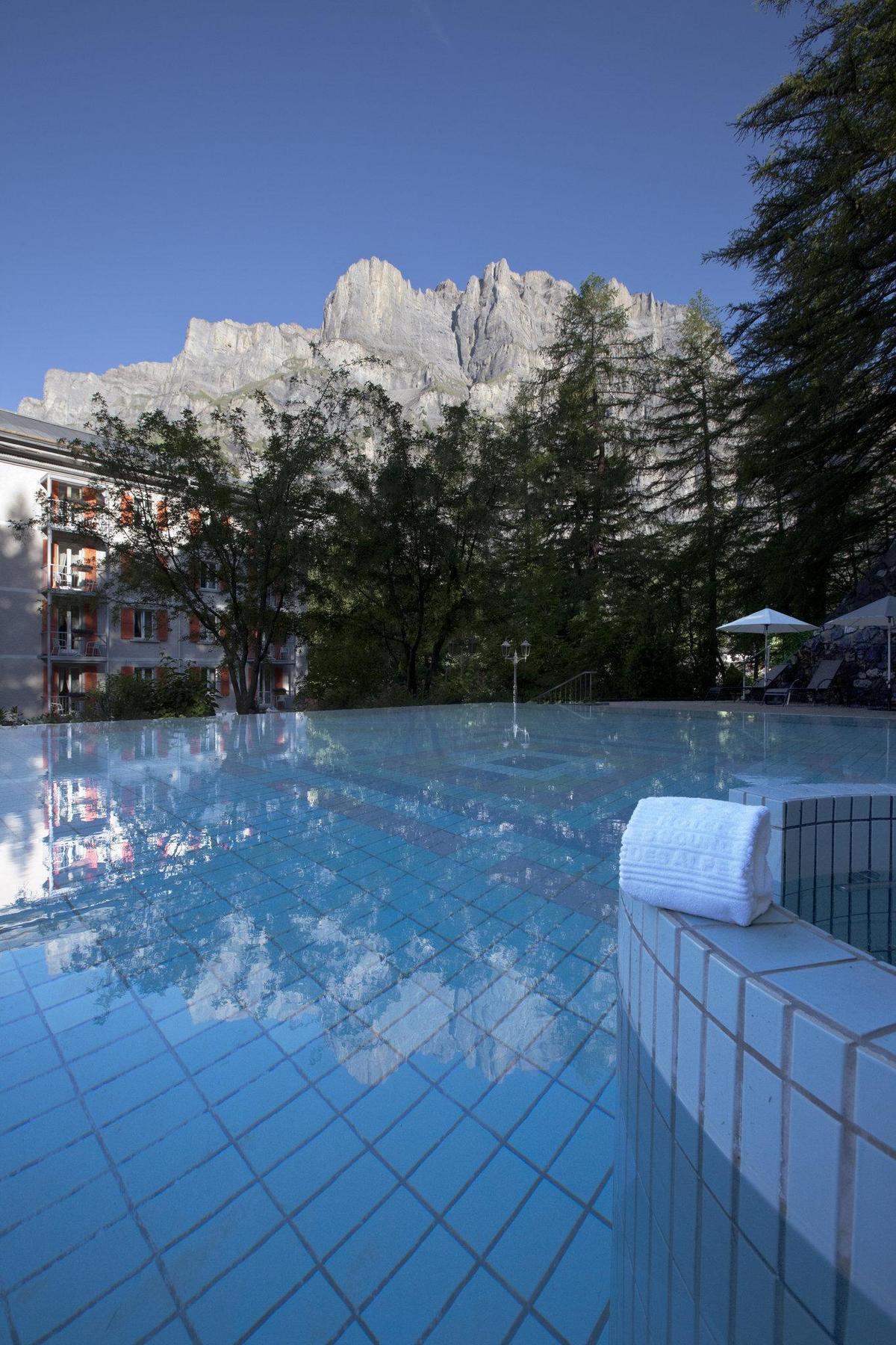 Residence Les Sources Des Alpes Leukerbad Luaran gambar