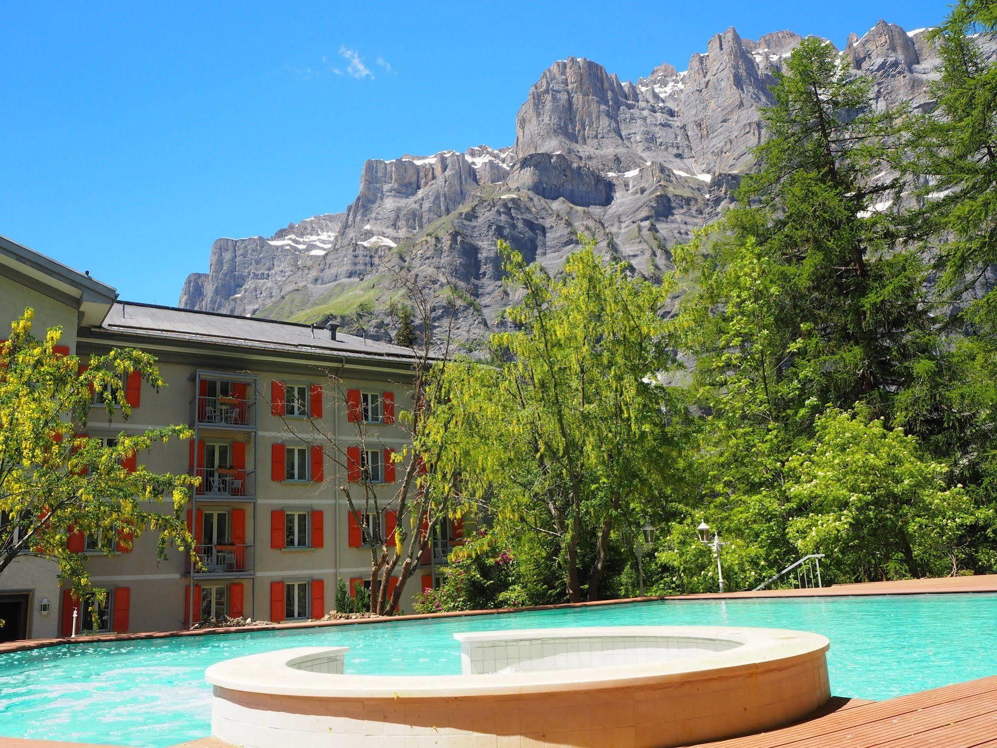 Residence Les Sources Des Alpes Leukerbad Luaran gambar