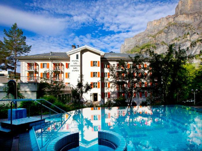 Residence Les Sources Des Alpes Leukerbad Luaran gambar